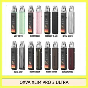 OXVA XLIM PRO 3 ULTRA 奧創小蠻牛觸屏螢幕電子煙主機空倉
