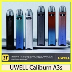 UWELL Caliburn A3S咖哩棒A3S POD電子煙主機官網評價說明書